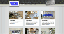 Desktop Screenshot of kraut-metallbau.de
