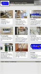 Mobile Screenshot of kraut-metallbau.de